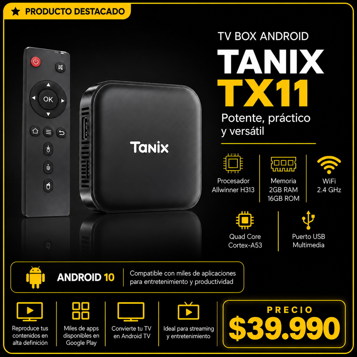 Tanix TX11 Android TV Box