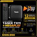 TV Box Android Tanix TX11 + Megaplay